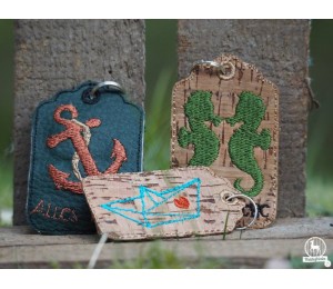 Stickserie - ITH Geschenkanhänger Maritim